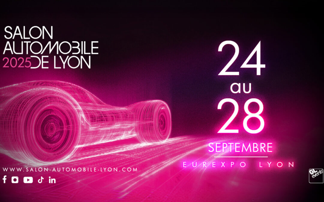 Affiche salon automobile de Lyon 2O25