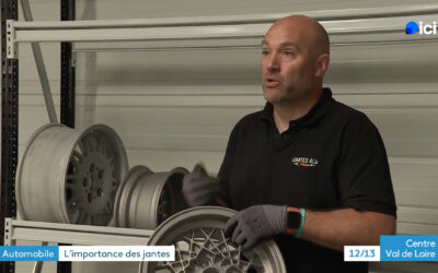 Jantes Alu Services Chartres au JT sur France 3 Val-de-Loire