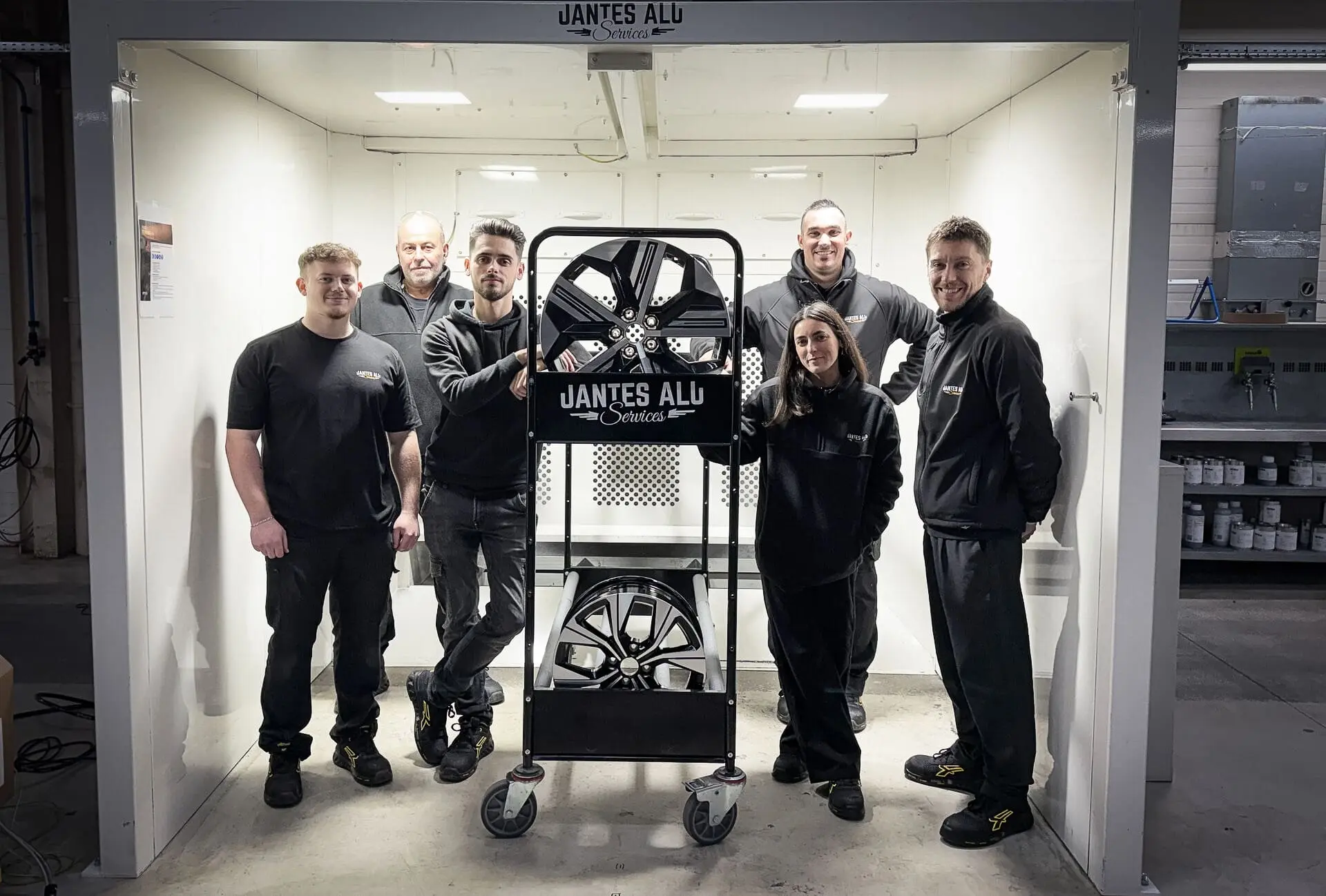 équipe jantes alu services à La Roche-sur-Yon