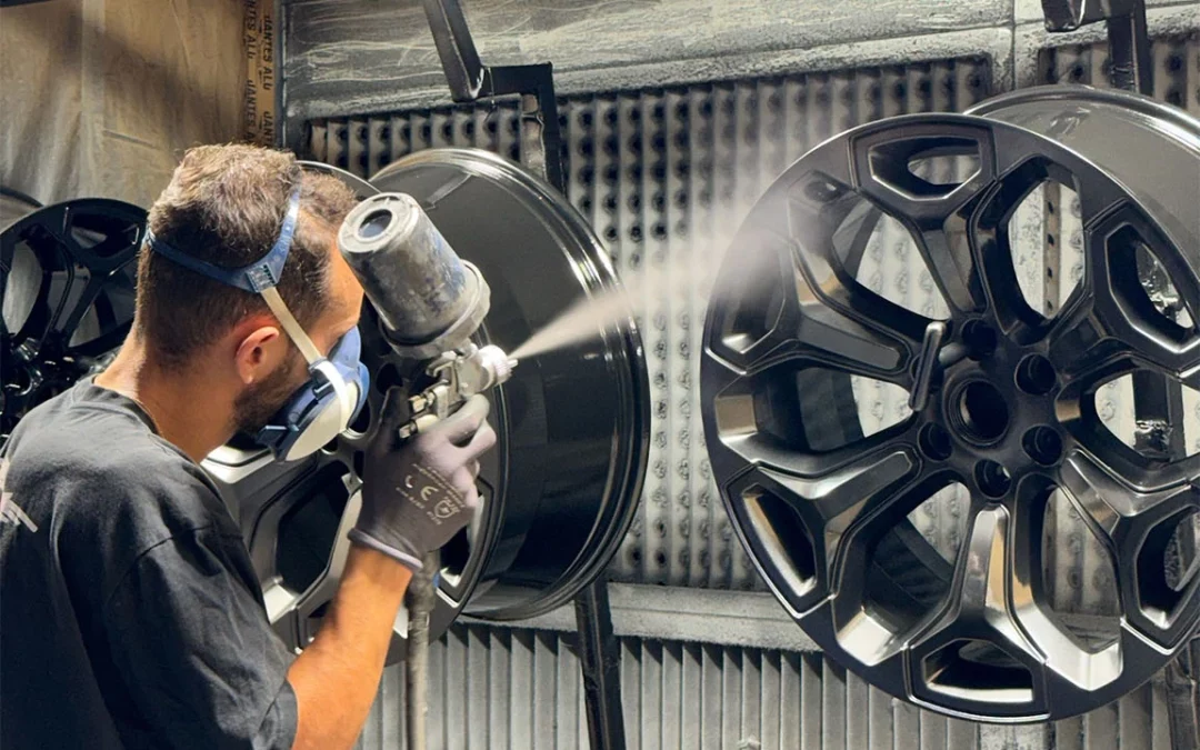 Peinture jante aluminium